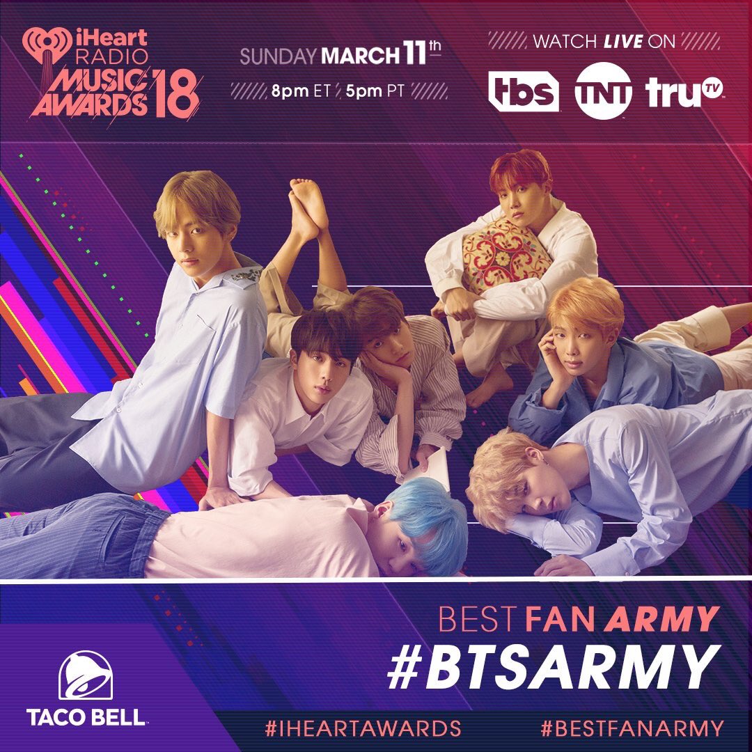 BTS_Billboard's tweet image. Tweet/RT to vote‼️

#BTSArmy #BestFanArmy #iHeartAwards

@BTS_twt