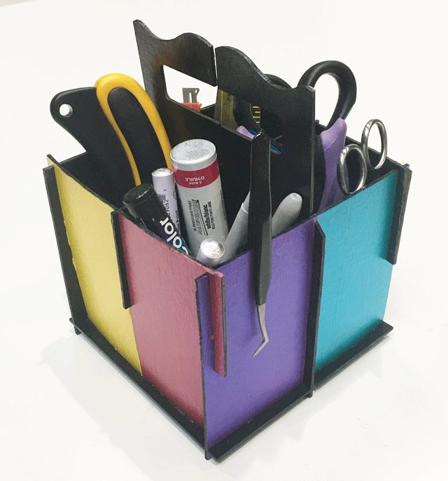 CreateForLess's tweet photo. 2018 is here! Time to organize your craft supplies with this Desktop Caddy - a 3D Chipboard Craft. https://t.co/OIavia7aEu https://t.co/mEVC7aFX8d