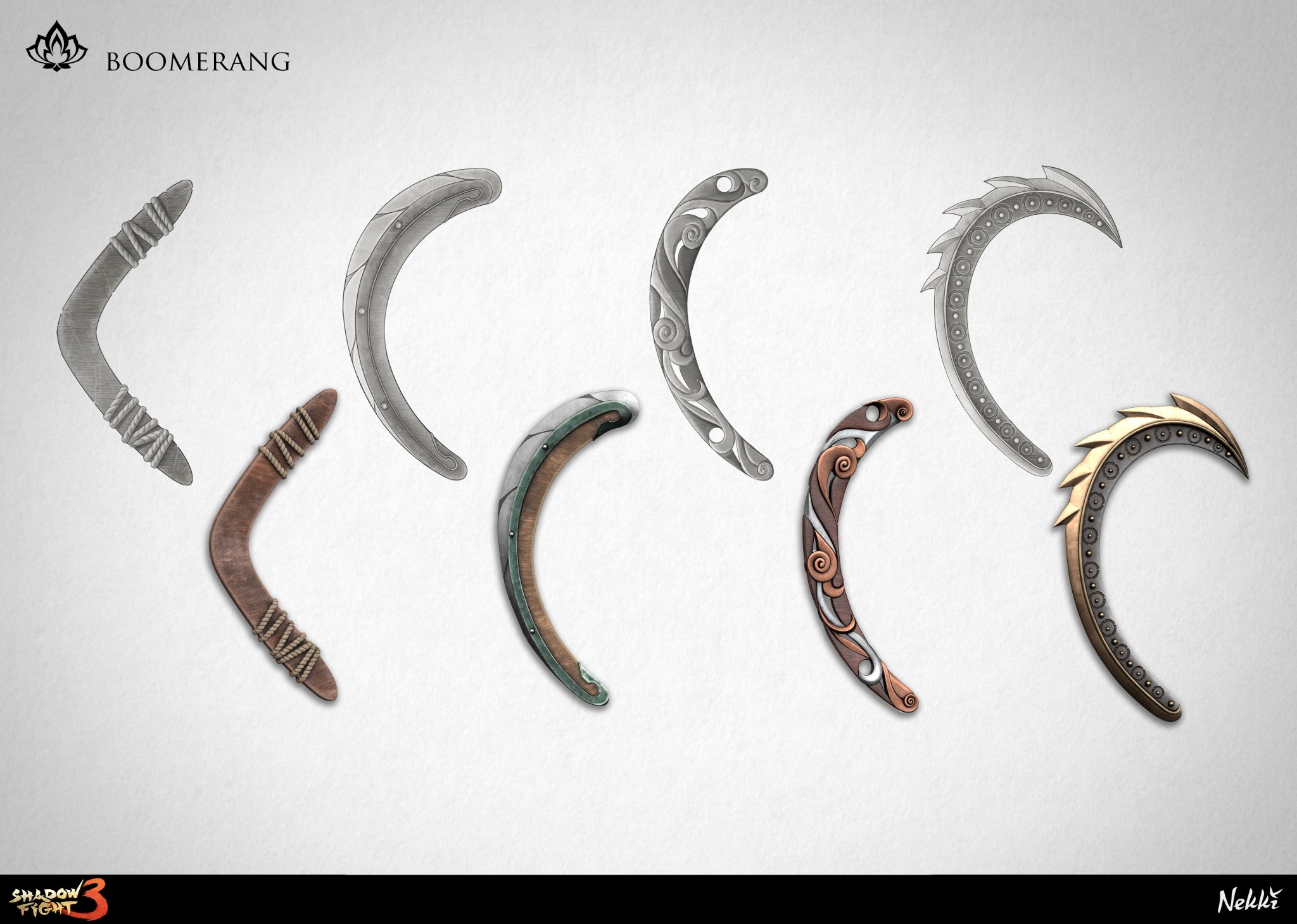 Shadow Fight 3 on Twitter "Boomerangs... Aesthetics and history of