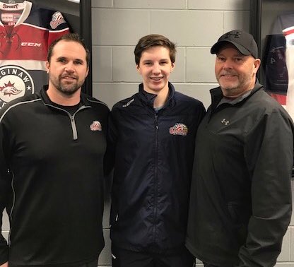 SpiritHockey's tweet photo. Welcome to Saginaw @Mason_Millman! https://t.co/vOqqvTkNvZ