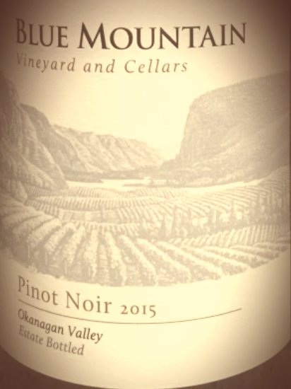 Pinot noir has an affinity for the Okanagan and I have an affinity for <a href="/BlueMtnWinery/">Blue Mountain Winery</a> Pinot Noir 2015. It is dark and savory and focused. It is a grand wine. 90 points - #DrunkHemingway #wineoftheweek #BCWine