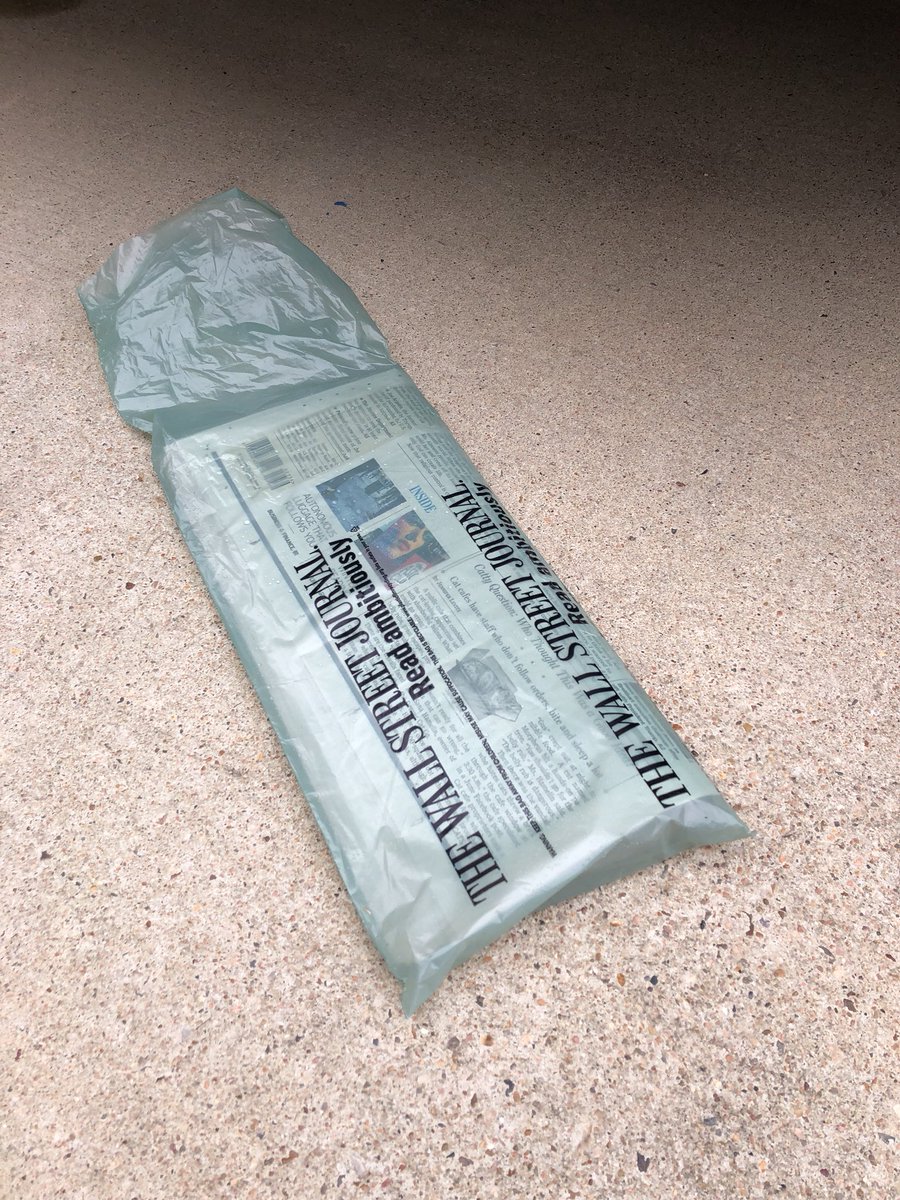 shwood's tweet photo. LOL someone printed out a web page and threw it on my driveway WTF https://t.co/Xn9MjdZJeU