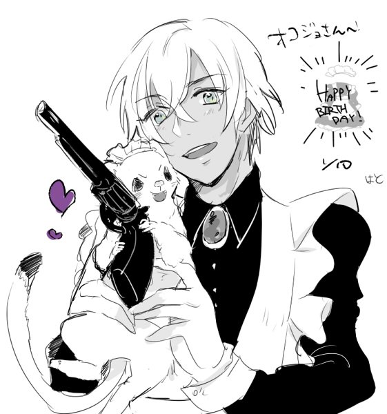 @Okojyo_R ま、まにあわなかった!!!!お誕生日おめでとうございま‥ました!!!!!!!!😂😂😂♥♥
オコジョさんにとってもえの溢れる1年となりますように～～～!✨✨ 