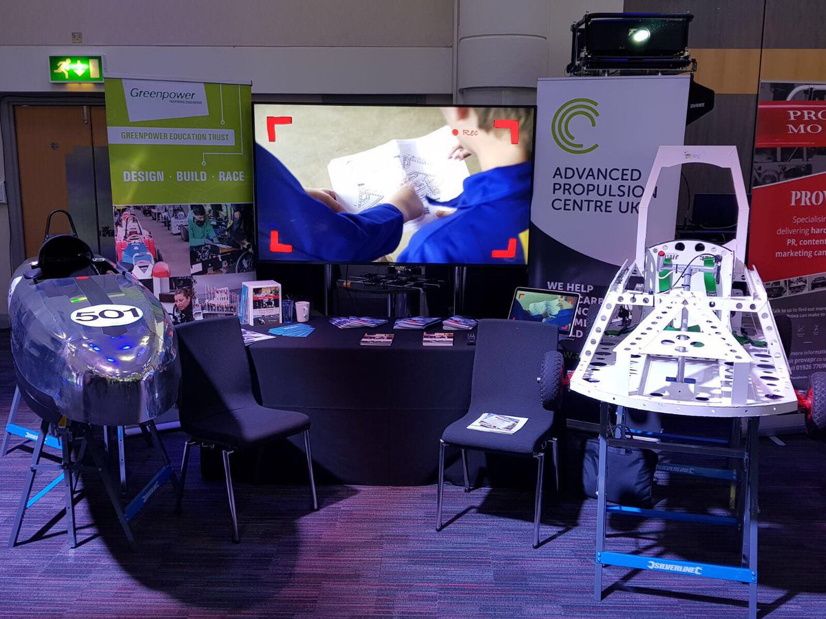 greenpower_team's tweet photo. Greenpower have had a great day at the MIA Conference. Watch out for us at the Autosport Show tomorrow and Friday! #MIAconference #motorsport #greenpower https://t.co/RBIJMEfYvo