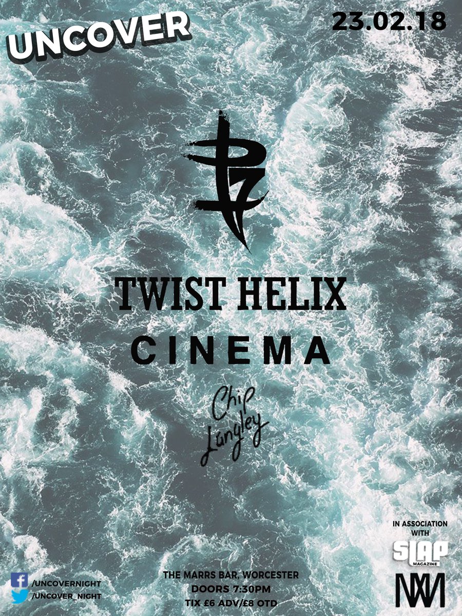 Feb 23rd. <a href="/marrs_bar/">Marrs Bar</a> // <a href="/P7_Population7/">Population:7</a>, <a href="/twisthelixband/">Twist Helix</a>, Cinema + Chip Langley