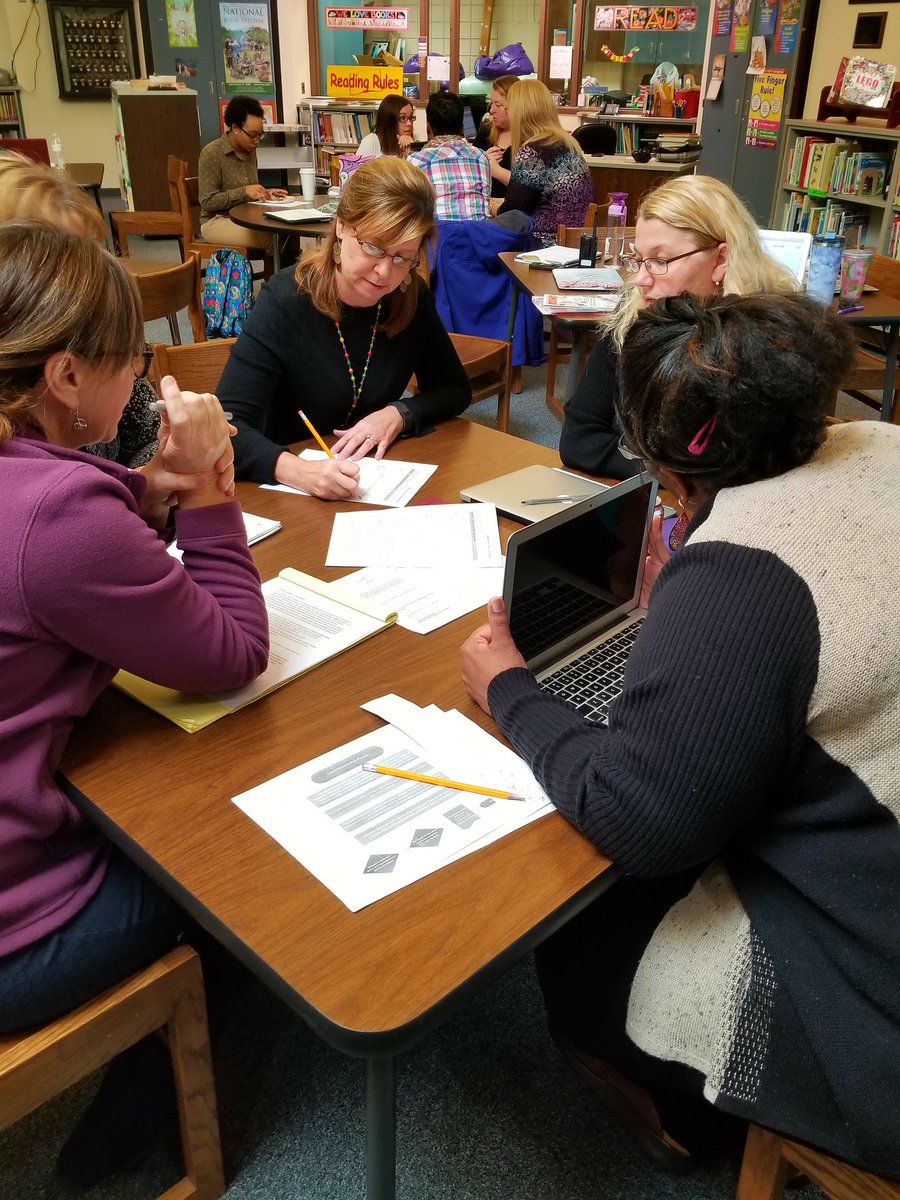 bendquinn's tweet photo. What a great idea to have our PLC before school starts. We love our staff! #DatabasedProblemSolving #SAM #SAEBRS https://t.co/tfUxVeSeU6