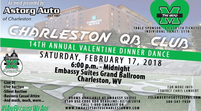MUQBCC's tweet photo. Join us for the best Valentine's Day event in Charleston!
#VDD2018 https://t.co/gFgNCVlSaA