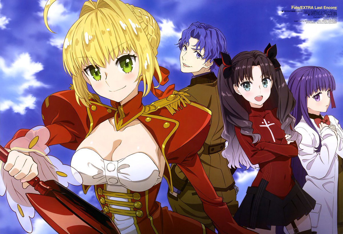 Kiyoe Fate Extra Last Encore Visual Scan T Co Bf8gy8cl0x Fateex Le