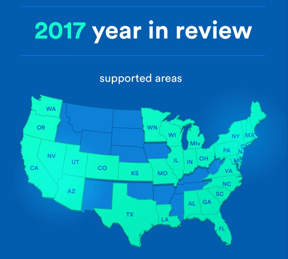 pulscom's tweet photo. Our year in review! 2017 was an amazing year for Puls in so many ways. We rebranded, expanded our services throughout nation, fixed over 100k phone screens, installed over 10k TVs &amp; more. We can't wait to see what 2018 brings - thanks for an amazing year! https://t.co/87ACvBhPQg https://t.co/rsJQsNUGSY