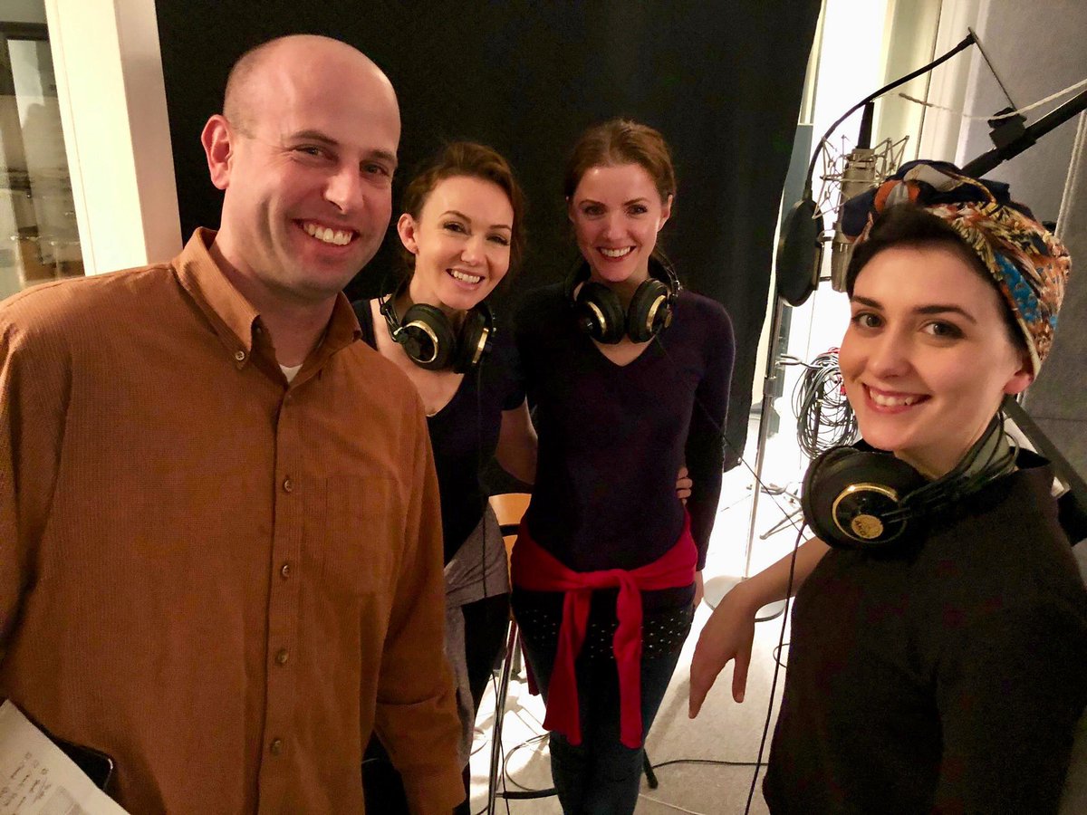 Day #1 with @CaraNua_music in the recording studio is in the books. We recorded 3 songs &amp; got to hear our original song "New Wings" for the first time with the full orchestration. It was amazing! Performing it for the 1st time at our show Tuesday. Tickets: WeberStateTickets.com