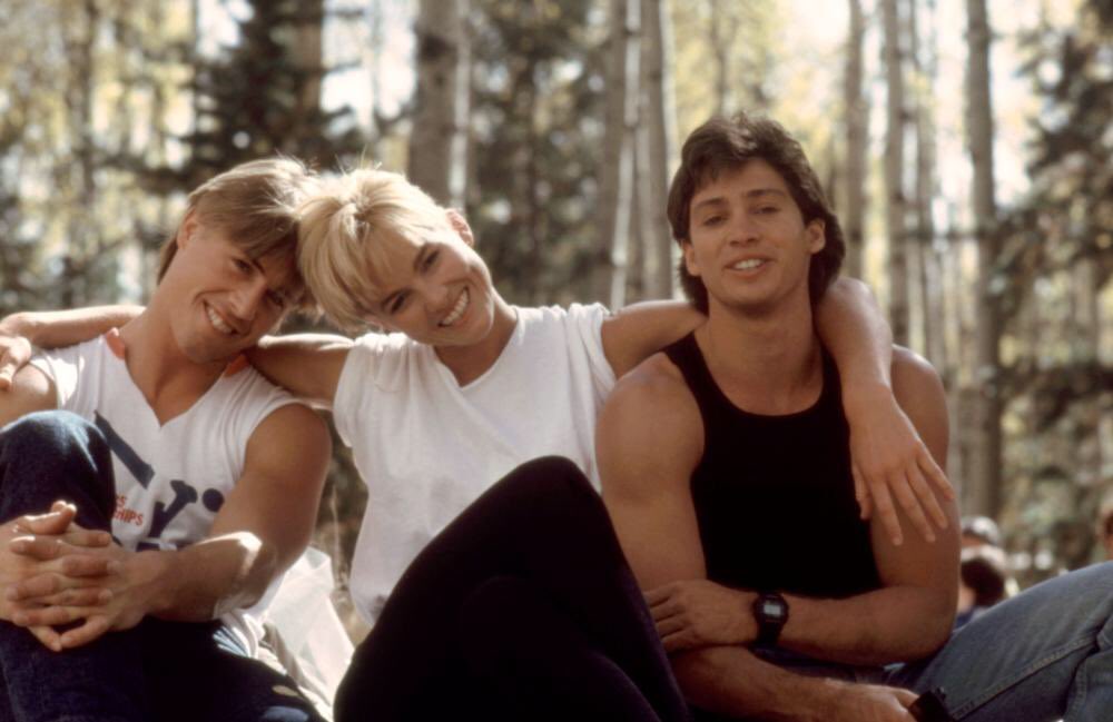 Happy birthday Janet Jones, co-star of American Anthem, a movie starring Olympic gymnast Mitch Gaylord.