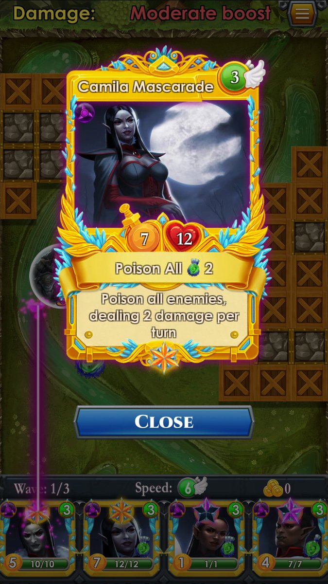 spellsgenesisSP's tweet photo. Do you know Camilla Mascarade and her Poison Spell? Try #SpellsofGenesis #collectible #card #ccg #tdg #gaming #blockchain https://t.co/2k2fSU7WC7