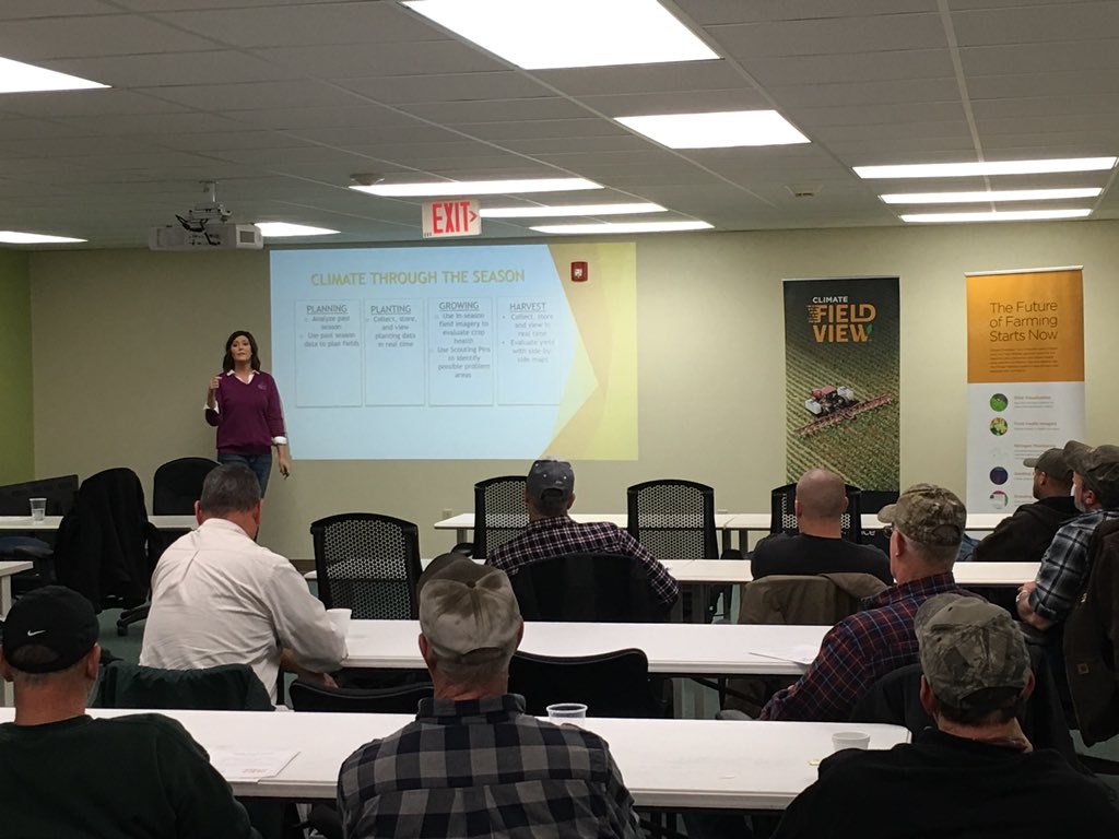 nrogers6262's tweet photo. Molly @ Christian County FS talking Climate at today’s Grower meeting #christiancountyfs https://t.co/vc2X22SAu4