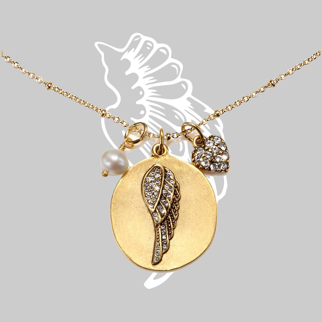SequinJewelry's tweet photo. Let the new "Wings of Love" Talisman uplift you with #positivevibes and romantic #details
Shop Talisman Necklaces: https://t.co/XGDziWKbh2
#talisman #amulet #wing #wingsoflove #romantic #love #pearl #freshwaterpearl #heart #stylegram #fashiondaily #fashioninspo #delicatelayers https://t.co/g46hQGI4Og