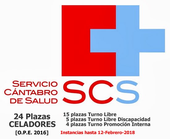 Celadores/as del S.C.S. en plazo de presentación de instancias hasta el 12-Febrero-2018... DTMa_VxWsAA0qmR