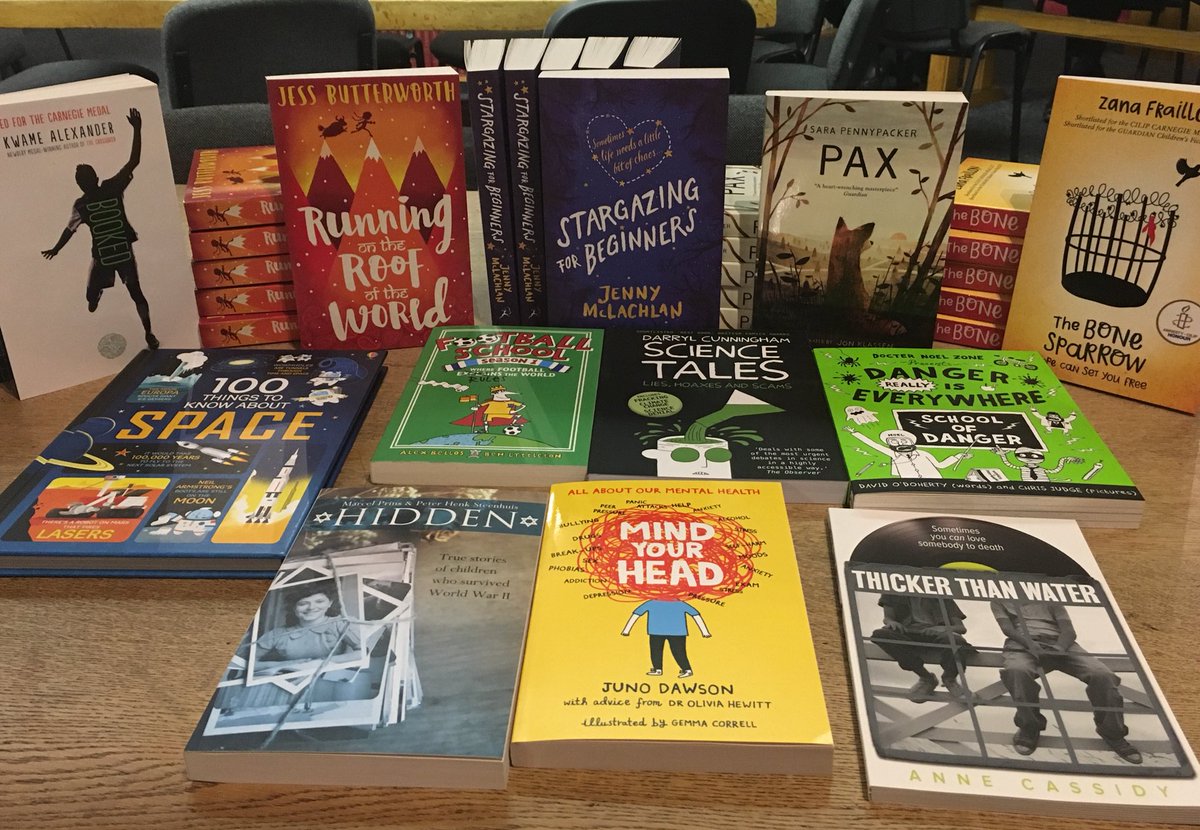 Birkenhead_Lib's tweet photo. A great selection of new books to entertain and inspire.  Thank you @Booktrust https://t.co/GBWX8w0biY