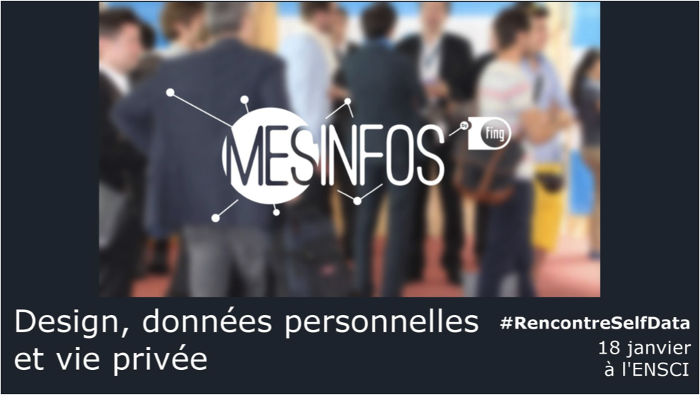 Plus que quelques jours pour vous inscrire à la prochaine #RencontreSelfData "design &amp; données personnelles" bit.ly/2gLBZzn avec @EstelleHary, <a href="/s_fredriksson/">Sylvia Fredriksson | @sylvia_fredriksson@mamot.fr</a> &amp; <a href="/RoseDuwithaD/">Rose Du</a>