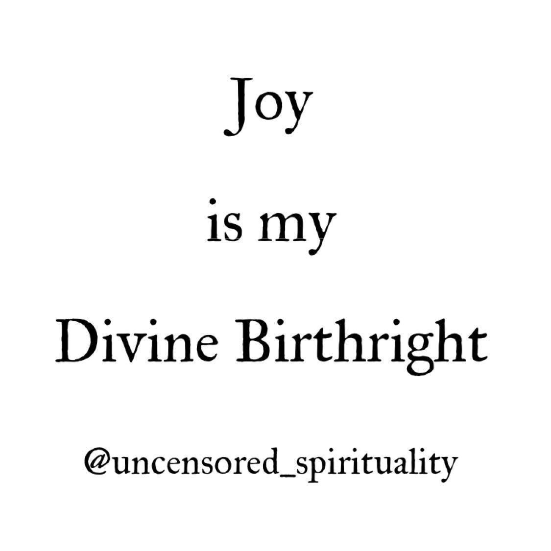 crysd44's tweet photo. Affirm: I surrender and release all old thoughts and beliefs that are holding me back from what I truly desire. I am allowed to feel happiness. Joy is my Divine Birthright. https://t.co/sb4yu5SSd3