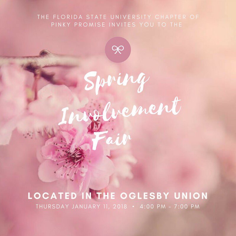FSUPromise's tweet photo. Tomorrow!! https://t.co/B8loPC0Fkj