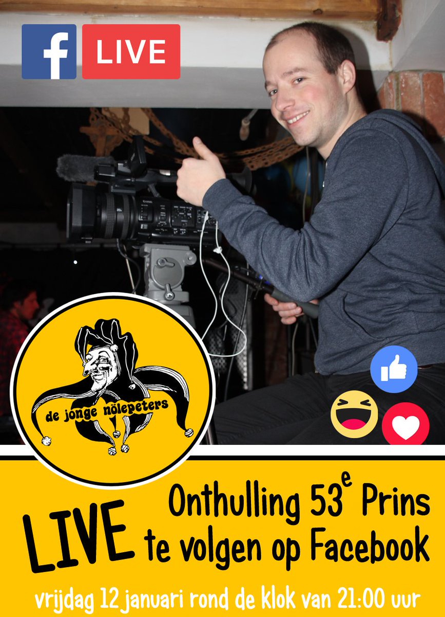 djnlievelde's tweet photo. -Onthulling- Aanstaande vrijdag gaan we LIVE op Facebook! https://t.co/ahsLFZVW3u