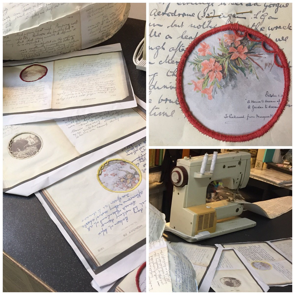 paperjennifer's tweet photo. More slightly ambiguous work in progress shots of my @NTPackwood commission, opening early Feb....
#packwoodhouse #nationaltrust #handstitched #handmade #archivepapers #wip #workinprogress #jennifercollier #commission https://t.co/UjMdfoXePH