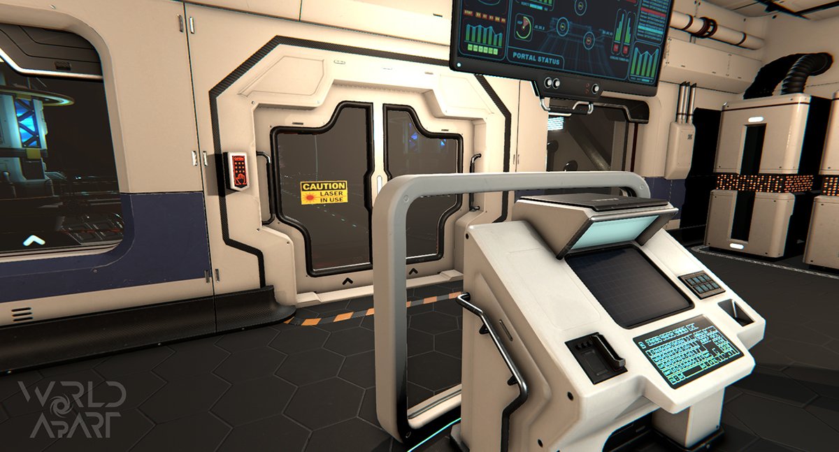 WindfallVR's tweet photo. We're getting closer to @WorldApartVR going live for Early Access on Steam! We'll tweet when it's live, of course, but you can add it to your Steam Wishlist to get notified. 
➡️  https://t.co/oMGJhnWi2N 

#VR #VRgames #SteamVR #indiegames #gamedev #indiedev https://t.co/7po80A6umc