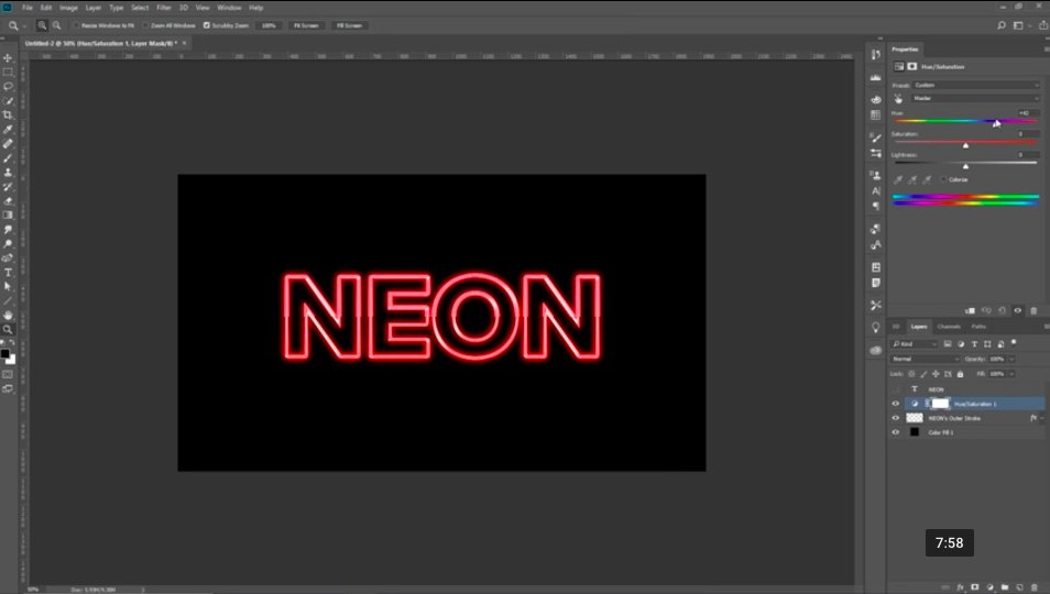 Photoshop's tweet photo. Learn how to use the Layer Styles to create a neon text effect in #Photoshop: https://t.co/aUCGzrFDb6 https://t.co/AGN1NVcqil