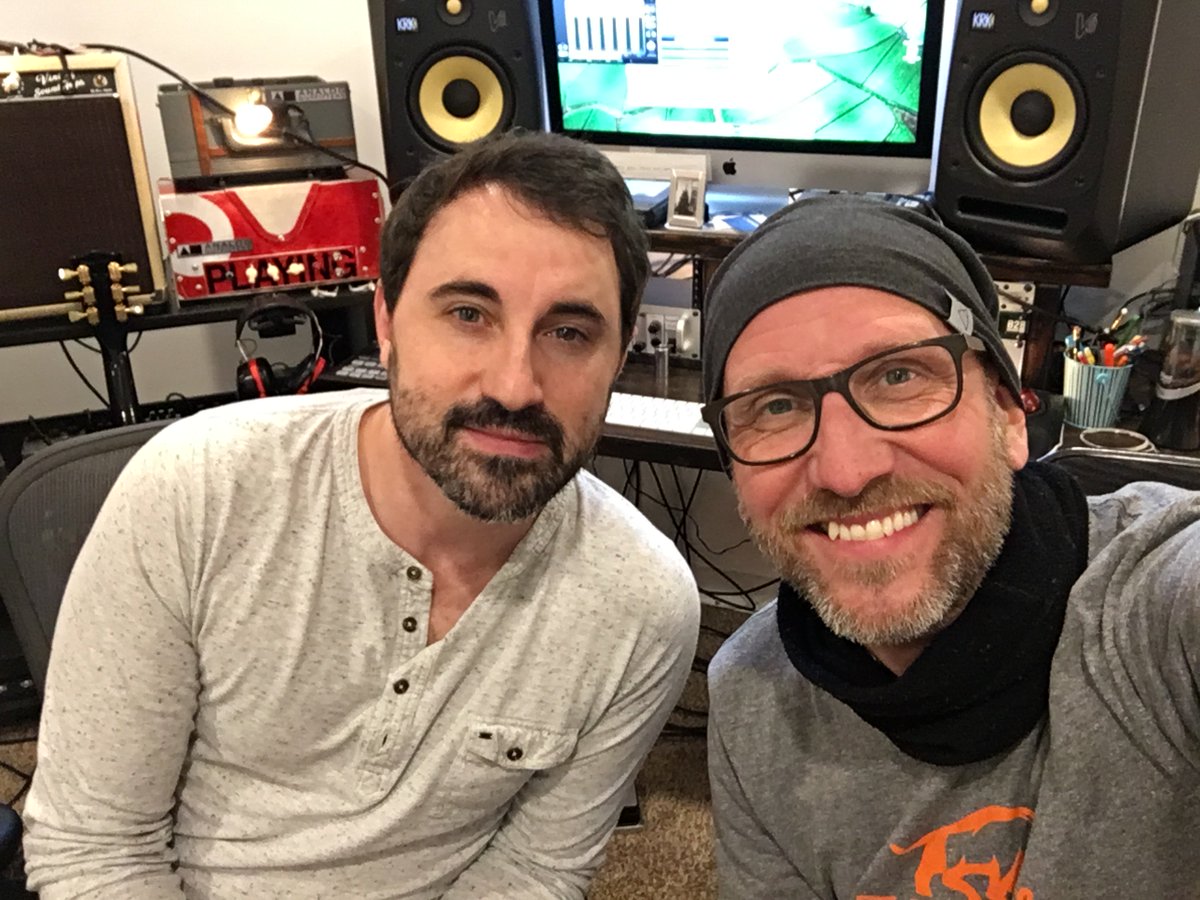 7_17Music's tweet photo. Recorded some mighty fine electric guitar tracks on Monday with @DWeeZee for the next 2 @Ben_Klick songs we are producing. Super happy to have Derek as a part of what we are doing! https://t.co/VCQIzmFWw2