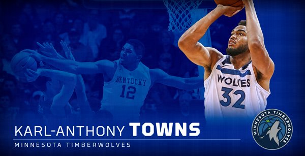 KentuckyMBB's tweet image. Karl-Anthony Towns #NBAVote