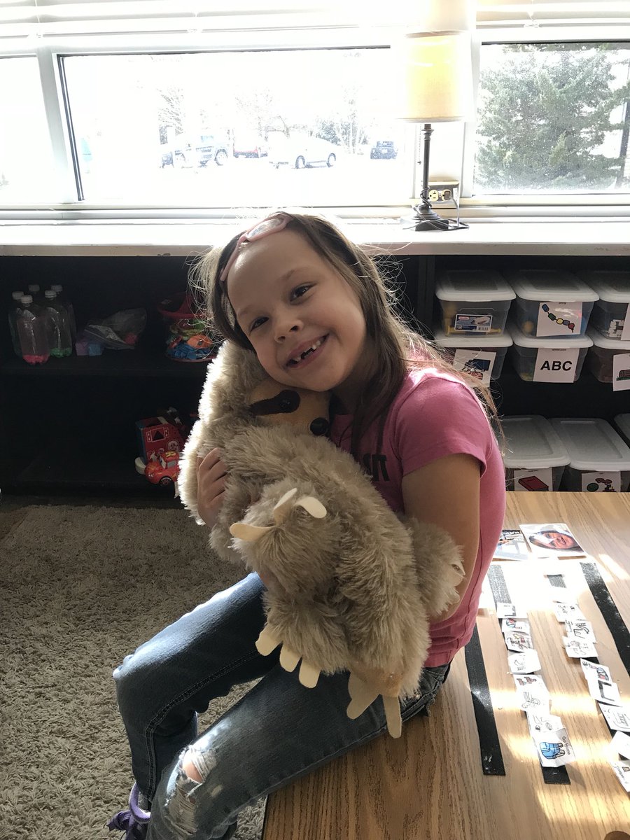 ldackermancss1's tweet photo. Someone loves our new weighted sloth/reading buddy! #anythingtogetthemreading  @MannEaglesSPS https://t.co/1DEzhOaMA3