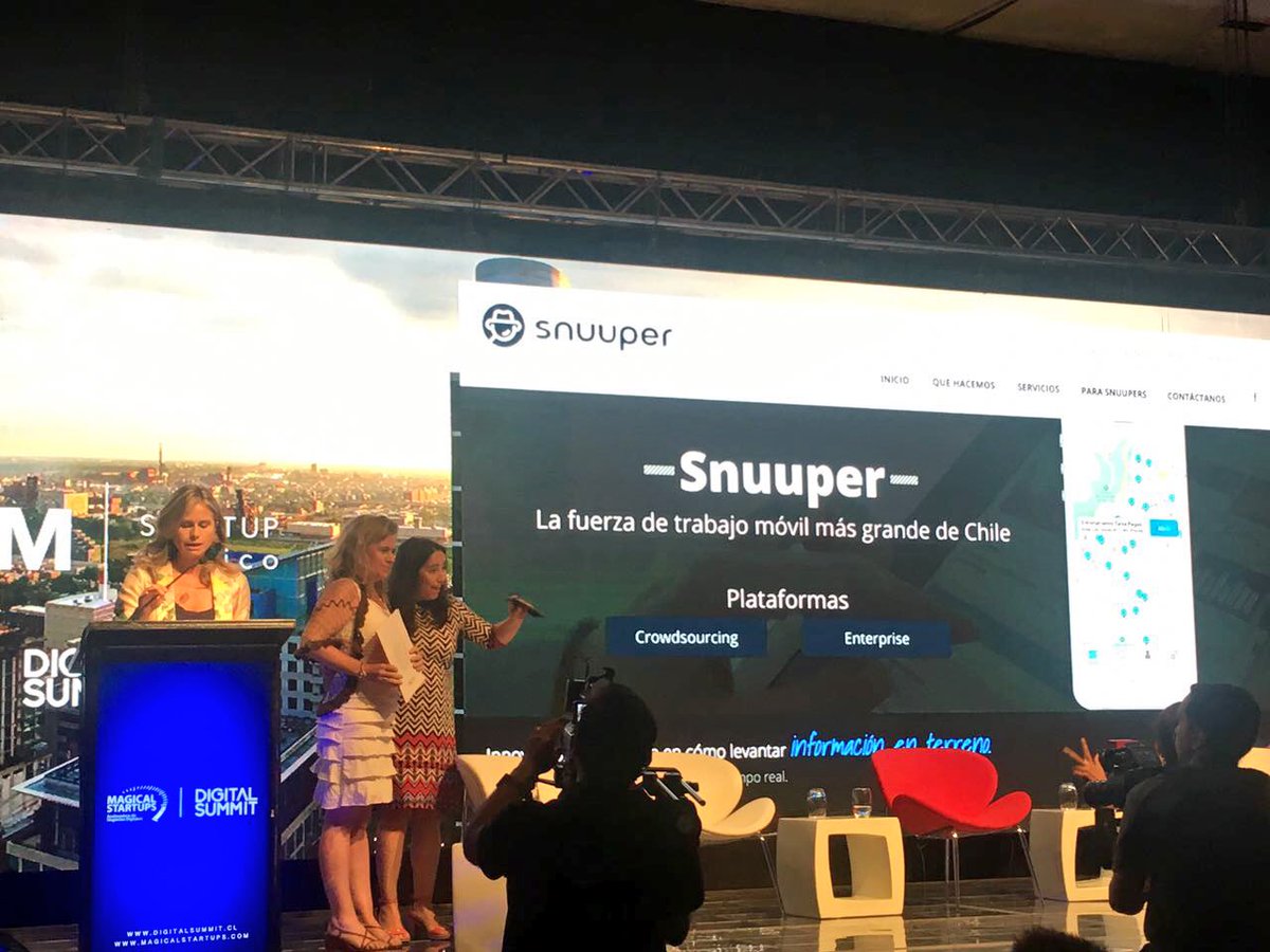 Felicitamos a @SnuuperChile ganador de programa de softlanding en México! #DS18