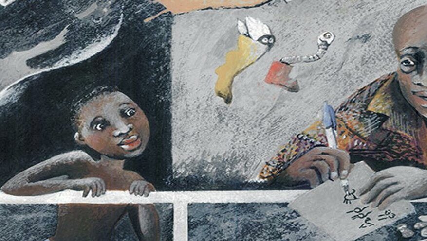 storiedibambini's tweet photo. Ciao a tutti io sono #Abdou e la mia #storia parla di un #sogno e di una #farfalla. Sono uno dei 12 protagonisti della #mostra a #Venezia di #StoriediBambini. Ti aspetto sabato 13 gennaio alle 16:00 per una #letturaanimata e per ascoltare il tuo sogno! In collab. con #Artsystem https://t.co/btO8fO8XEw