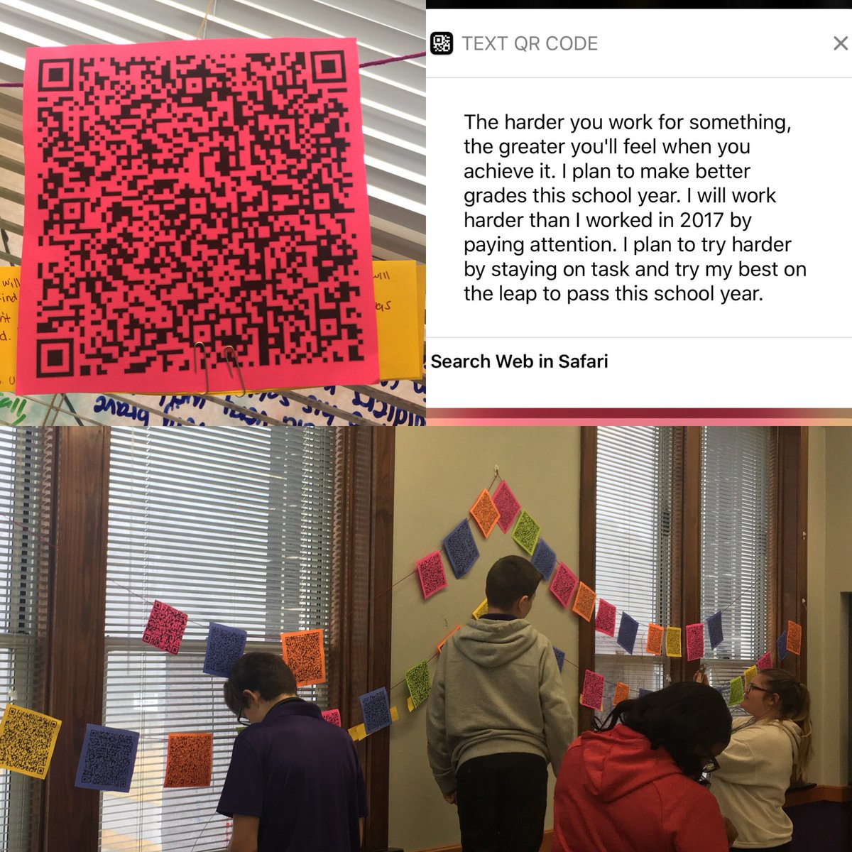 EmilyMartin225's tweet photo. Had a great morning of #walkthroughs and #lookfors @theshipatnorth! When goal-setting meets technology, kids can make all kinds of cool things happen! #undefeated #ourschoolSTEMs https://t.co/XPwohK9cud
