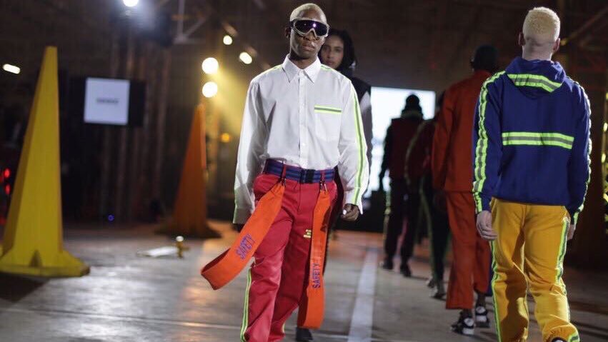 fraudfemme's tweet photo. we both walked at #MBFW17, good times. https://t.co/YeHyUkE7jl