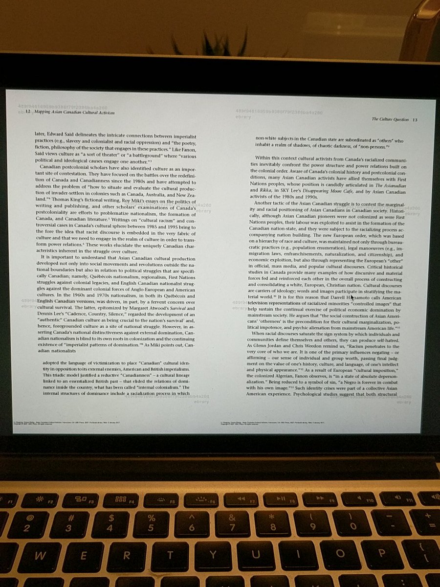 valiantchan's tweet photo. second week of class and already cramming for readings D: #ACAM350 https://t.co/zoDSCaZiU3