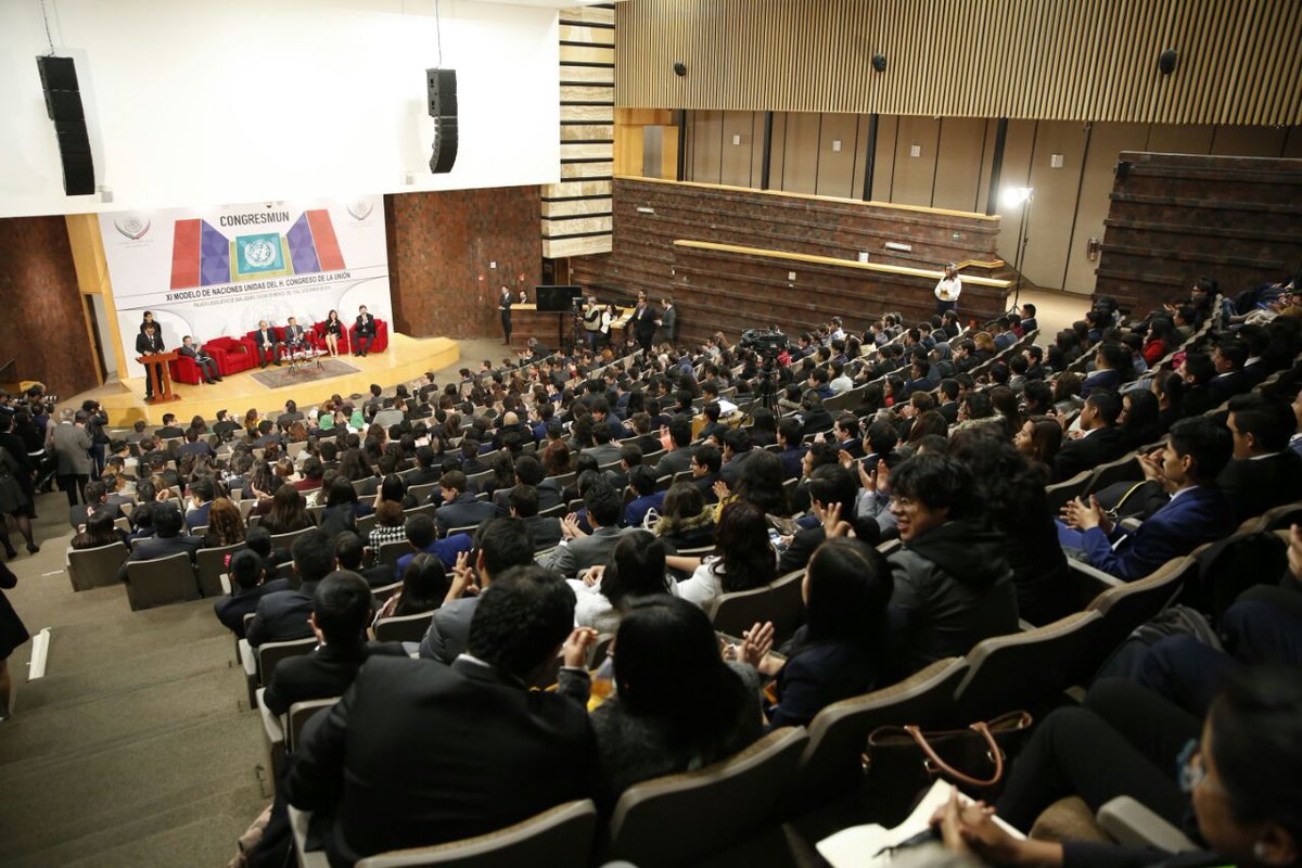 NoticiaCongreso's tweet photo. Inauguran el XI Modelo de Naciones Unidas Del H. Congreso De La Unión #Congresmun; todos los detalles en #NoticiasDelCongreso https://t.co/lyw6m31dx9