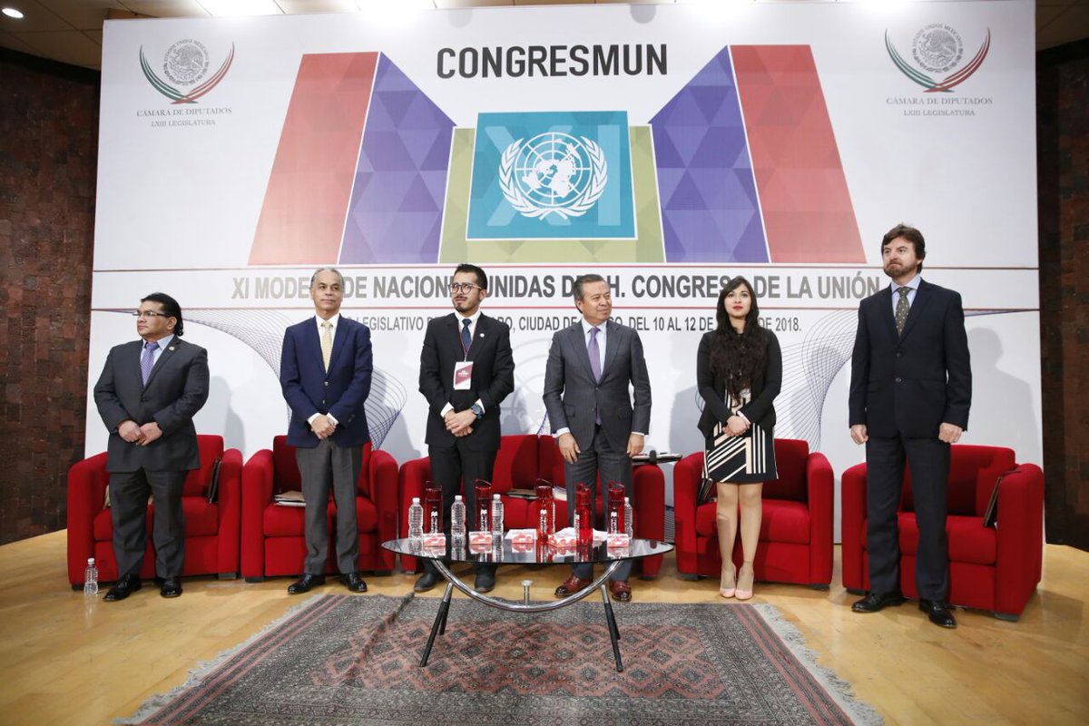 NoticiaCongreso's tweet photo. Inauguran el XI Modelo de Naciones Unidas Del H. Congreso De La Unión #Congresmun; todos los detalles en #NoticiasDelCongreso https://t.co/lyw6m31dx9