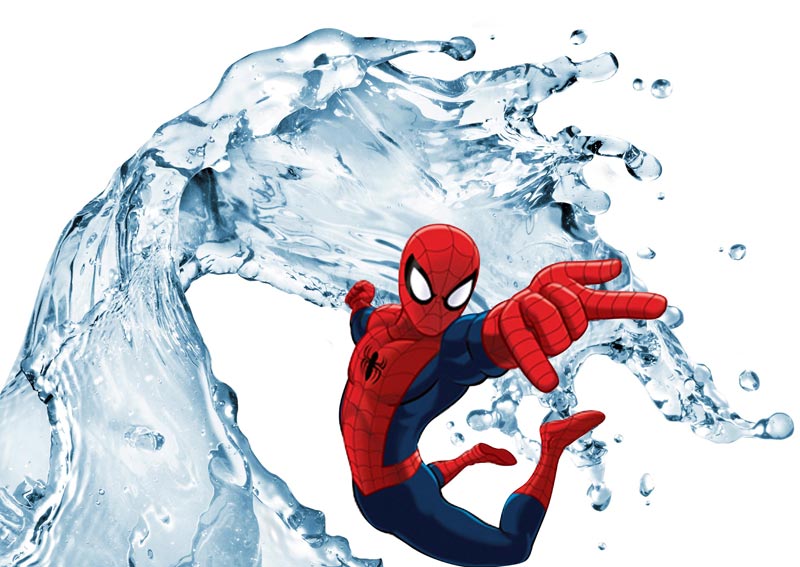 MikeWepplo's tweet photo. Hang 10! - tag a friend who would body board in a spider-man costume! https://t.co/D56Eo4OiBG