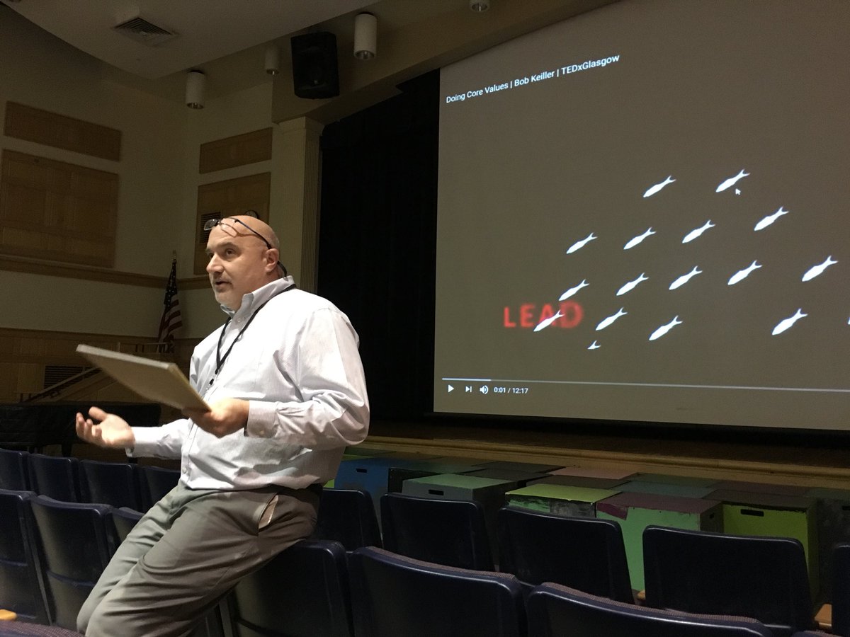 EnglishLMS's tweet photo. @LMS_Ralston leading middle school PD on core values @LPS_Tremblay @LPS_Cyr @STEM_LMS @LynnfieldMS https://t.co/tfAjyMq0g1
