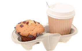 Breakfast on the go as usual