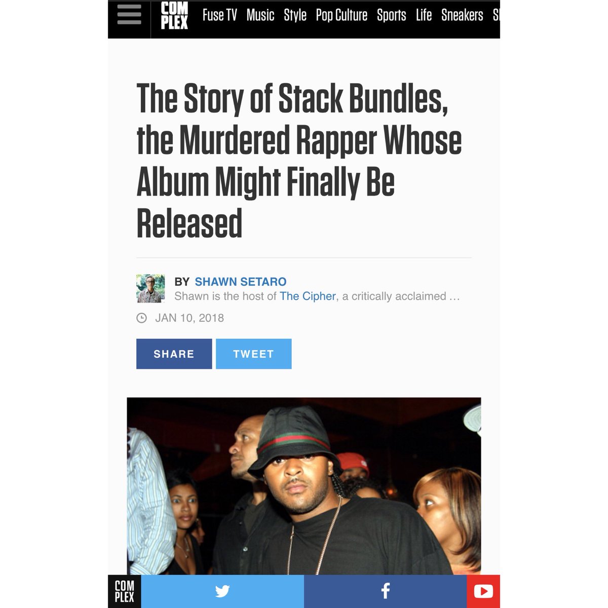 IAMBYNOE's tweet photo. Check out the new piece by @SameOldShawn &amp; @complex on @iamstackbundles  
https://t.co/JV6iF9vHks https://t.co/4O1fuzXxEY