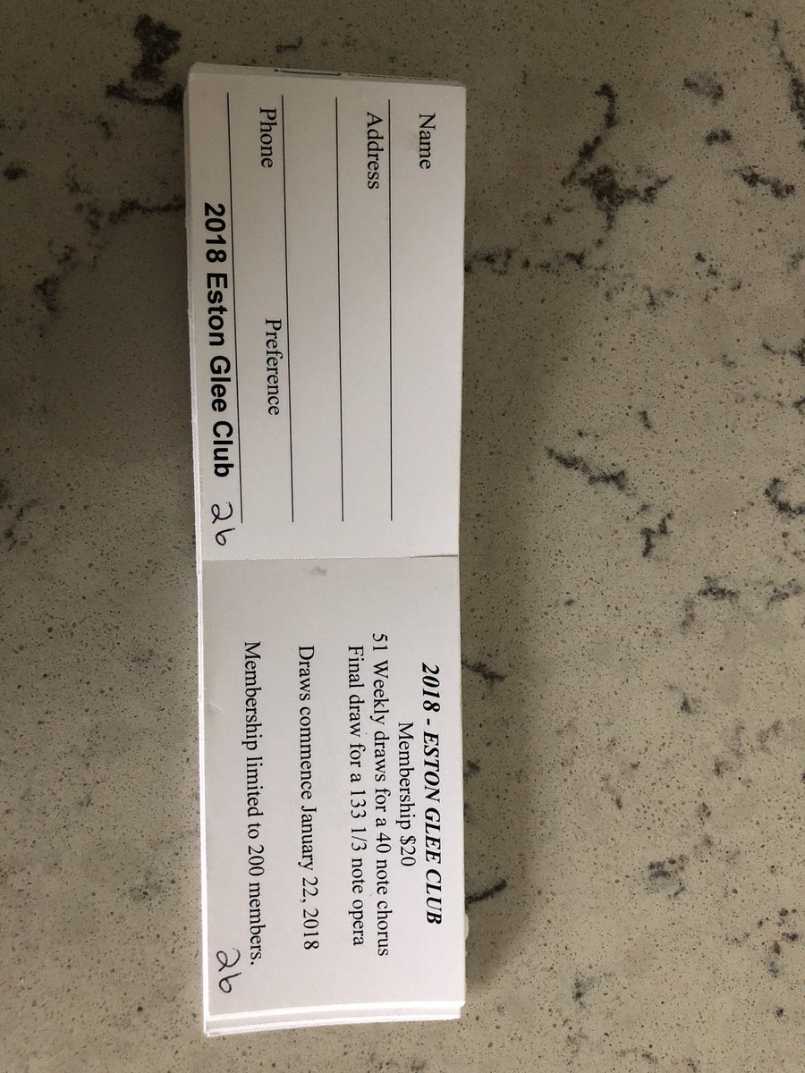 Glee club tickets for sale. Please contact any lions member for more information <a href="/79jbird/">Jay Simpson</a> <a href="/m_tones/">Matthew Toner</a> <a href="/mprice73/">Malcolm Price</a> <a href="/RonRontessier/">Ron</a> <a href="/wrjack74/">Ryan Jackson</a> <a href="/j_roadhouse/">Jeff Roadhouse</a> <a href="/JaydenAitken/">Jayden Aitken</a>