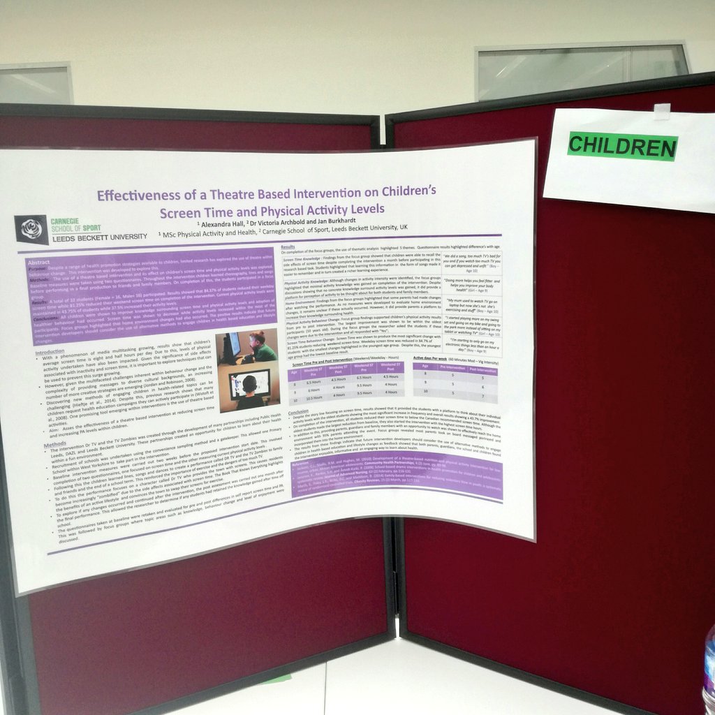 AlexHall_PA's tweet photo. Great day at #YoHPAKE @sheffhallamuni - Had the opportunity to do my first poster presentation 🎓 https://t.co/p9xo27cndO