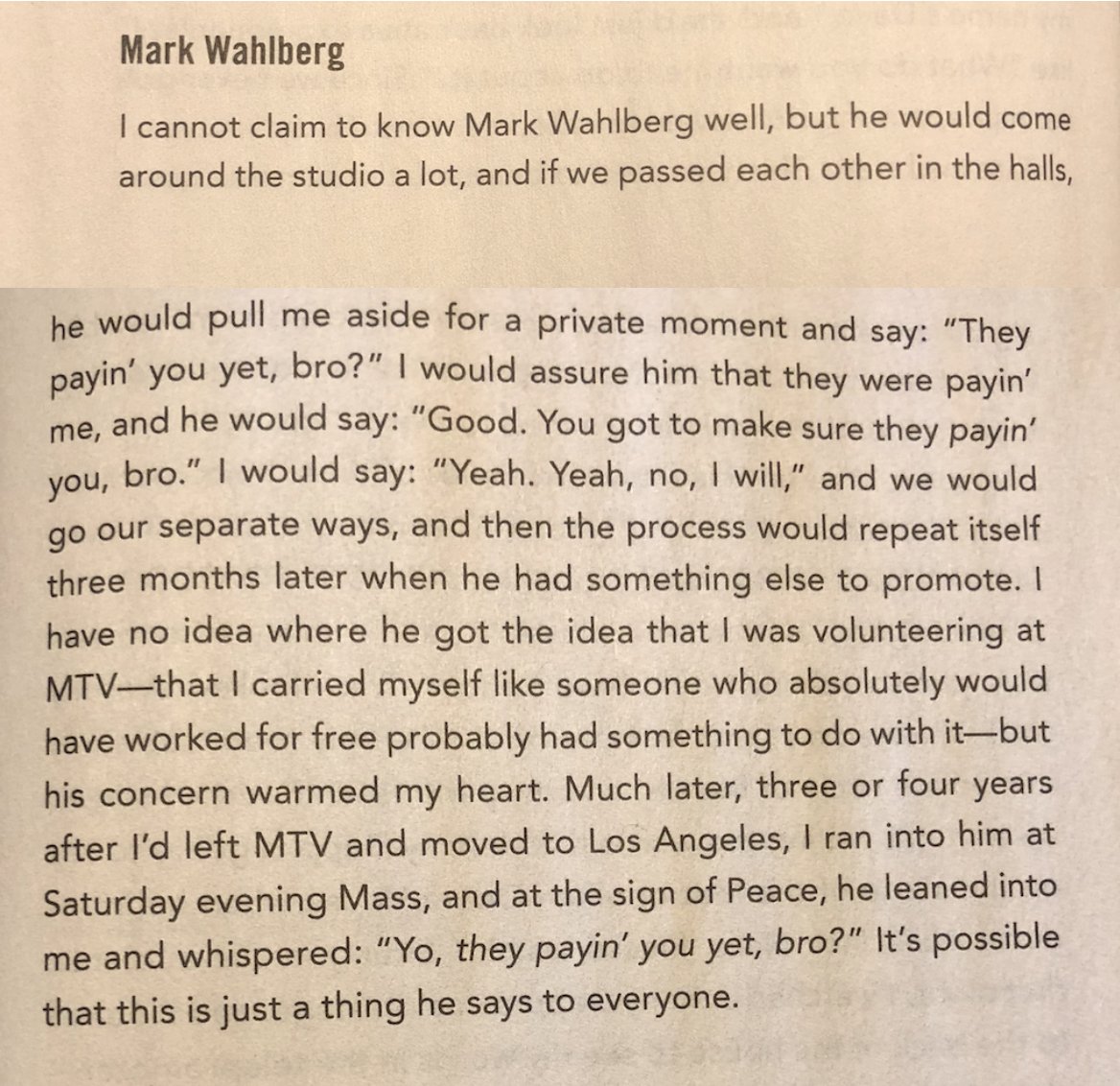 DaveHolmes's tweet photo. The Mark Wahlberg story in my book has never been more vital, revealing and relevant. https://t.co/KAmHs5F2js