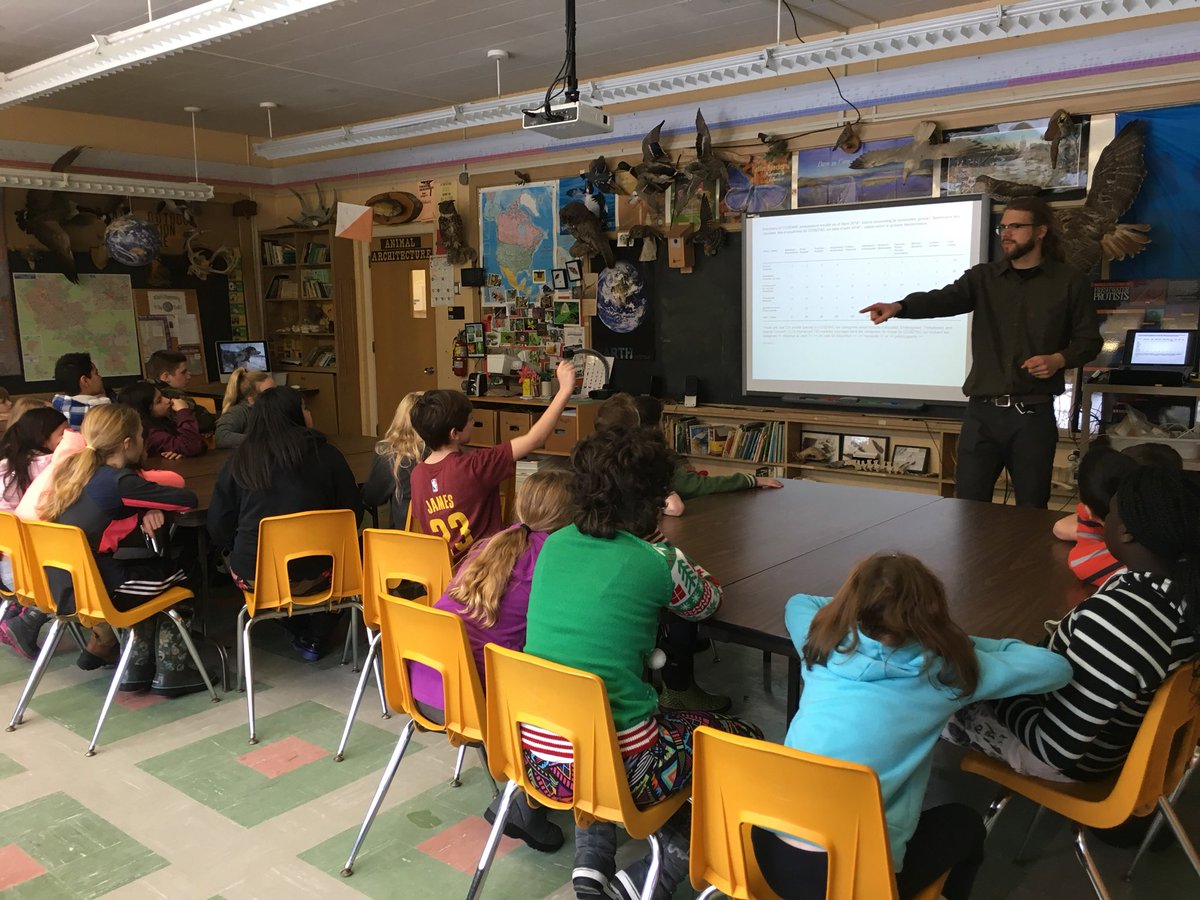 SpiceyArts's tweet photo. Engaged students learning about diversity is species, genetics and ecosystems! #Biodiversity @N8ureNate @chawrdsb @outdoor_ed https://t.co/Rj8KS78ItP