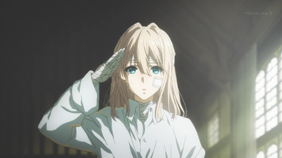 アニメ ヴァイオレット エヴァーガーデン １話感想ツイートまとめ Togetter