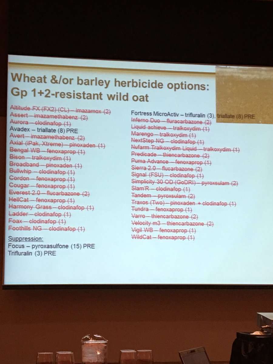ireland_89's tweet photo. #AgronomyUpdate18 this slide from Dr Hugh Beckie should convince anyone to watch their crop rotations.... https://t.co/WKBjfC7fM2