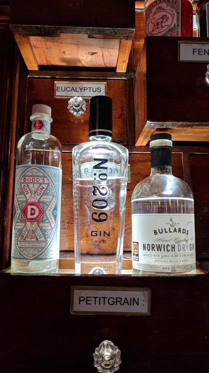 The #Gin Palace is open tonight for all you gin-lovers out there!

Whether you'd like to try something local, or something a little farther flung - we'll have something in mind just for you!

#norwich #Norfolk