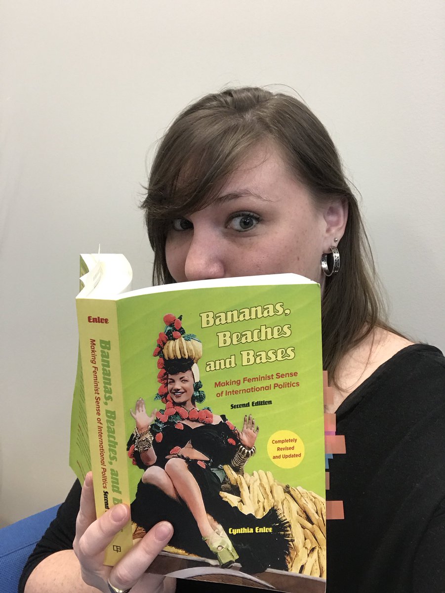 dremilysample's tweet photo. New PhD level unlocked: Reading feminist international political theory at the mechanic. 🤓📚#phdlife #thefutureisfeminist #cynthiaenloe #whatwinterbreak https://t.co/jO1AhccLJH