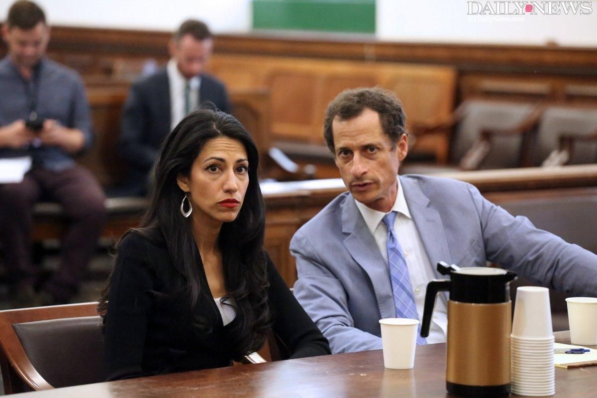 Anthony Weiner and Huma Abedin opt to settle their divorce case out of cour...